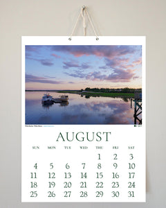 2024 Coastal New England Calendar with String